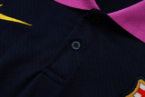 2025-26 BAR Royal blue Short shirts and Long trousers Suit #C2503
