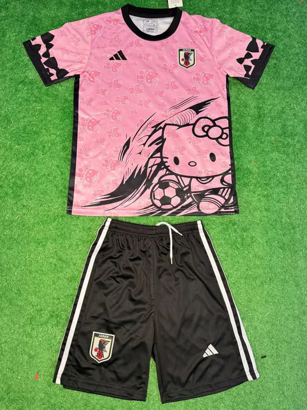 2025-26 Japan Pink Special Edition Kids Training (卡通猫)