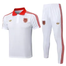 2025-26 Bayern White Polo Tracksuit #C2510