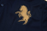 2025-26 JUV Royal blue Short shirts and Long trousers Suit #C2511