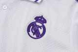 2025-26 RMA White Short shirts and Long trousers Suit #C2508