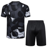 2025-26 Corinthians Black Training Short Suit #D2534