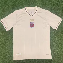 2024-25 Lyon Beige Anniversary Edition Fans Soccer Jersey