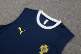 2025-26 Portugal Royal blue Tank top and shorts suit #D2532