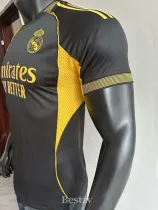 2025-26 RMA Black Special Edition Player Version Training Shirts