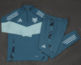 2025-26 Cruzeiro Dark green Half Pull Tracksuit (半拉链)