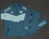 2025-26 Cruzeiro Dark green Half Pull Tracksuit (半拉链)