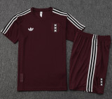 2025-26 Ajax Jujube red Training Short Suit #D2528