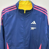 2025-26 ARS Yellow & Royal blue Double Sided Windbreaker (双面风衣)