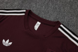 2025-26 Ajax Jujube red Training Short Suit #D2528