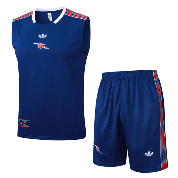 2025-26 ARS Royal blue Tank top and shorts suit #D2516