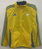 2025-26 ARS Yellow & Royal blue Double Sided Windbreaker (双面风衣)