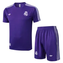 2025-26 RMA Purple Training Short Suit #D2524