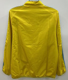 2025-26 RMA Yellow & Royal blue Double Sided Windbreaker (双面风衣)