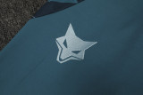 2025-26 Cruzeiro Dark green Half Pull Tracksuit (半拉链)