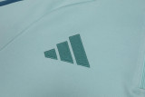 2025-26 Cruzeiro Light green Half Pull Tracksuit (半拉链)