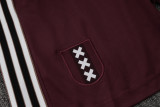 2025-26 Ajax Jujube red Training Short Suit #D2528
