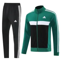 2025 AD Green Black Jacket Tracksuit #AJ23