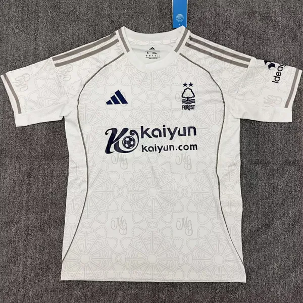 2025-26 Nottingham Forest White Fans Soccer Jersey