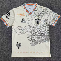 2021-22 Atletico Mineiro Beige Special Edition Fans Soccer Jersey