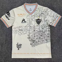 2021-22 Atletico Mineiro Beige Special Edition Fans Soccer Jersey