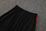 2025-26 Flamengo Black Tank top and shorts suit #D2530