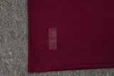 2025-26 Ajax Jujube red Tank top and shorts suit #D2531