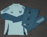 2025-26 Cruzeiro Light green Half Pull Tracksuit (半拉链)