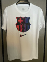 2025-26 BAR White High Quality Casual T-Shirt