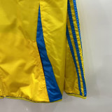 2025-26 RMA Yellow & Royal blue Double Sided Windbreaker (双面风衣)