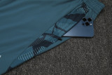 2025-26 Cruzeiro Dark green Half Pull Tracksuit (半拉链)