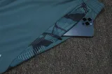 2025-26 Cruzeiro Dark green Half Pull Tracksuit (半拉链)