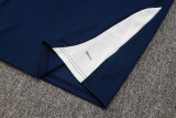 2025-26 Portugal Royal blue Tank top and shorts suit #D2532
