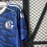 2025-26 Schalke 04 Blue Special Edition Fans Soccer Jersey