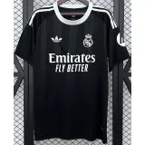 2025-26 RMA Black GoalKeeper Fans Soccer Jersey