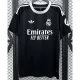 2025-26 RMA Black GoalKeeper Fans Soccer Jersey
