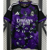 2025-26 RMA Purple Special Edition Fans Training Shirts (玫瑰蛇)