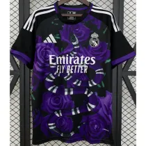 2025-26 RMA Purple Special Edition Fans Training Shirts *玫瑰蛇