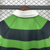1999-2000 Racing de Santander  Away Retro Soccer Jersey (带章)