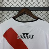 2006-2007 River Plate Home Long Sleeve Retro Soccer Jersey (长袖)