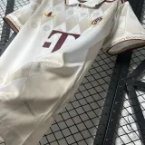 2025-26 Bayern Beige Concept Edition Fans Soccer Jersey