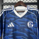 2025-26 Schalke 04 Blue Special Edition Fans Soccer Jersey