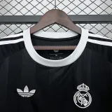2025-26 RMA Black GoalKeeper Fans Soccer Jersey