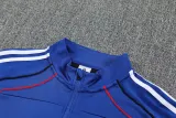2025-26 Man Utd  Fancy blue Half Pull Tracksuit (半拉链)