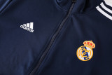 2025-26 RMA Royal Blue Jacket Tracksuit #02