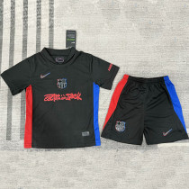 2024-25 BAR Away Kids Soccer Jersey (Cactus Jack)红
