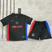 2024-25 BAR Away Kids Soccer Jersey (Cactus Jack)红