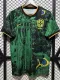 2024-25 Brazil Green Black Special Edition Fans Soccer Jersey