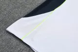 2025-26 RMA White Half Pull Tracksuit (半拉链)