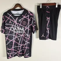 2025-26 PSG Purple Training Short Suit